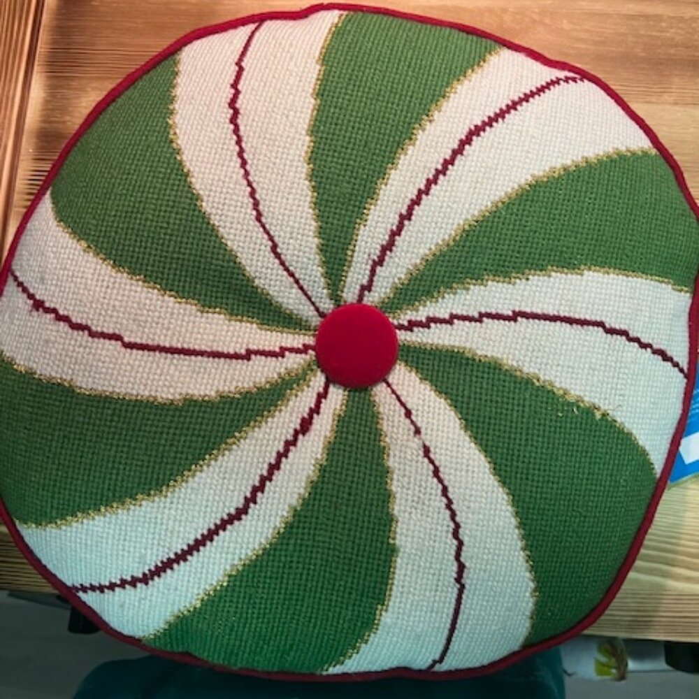 Christopher Radko Christmas pillow